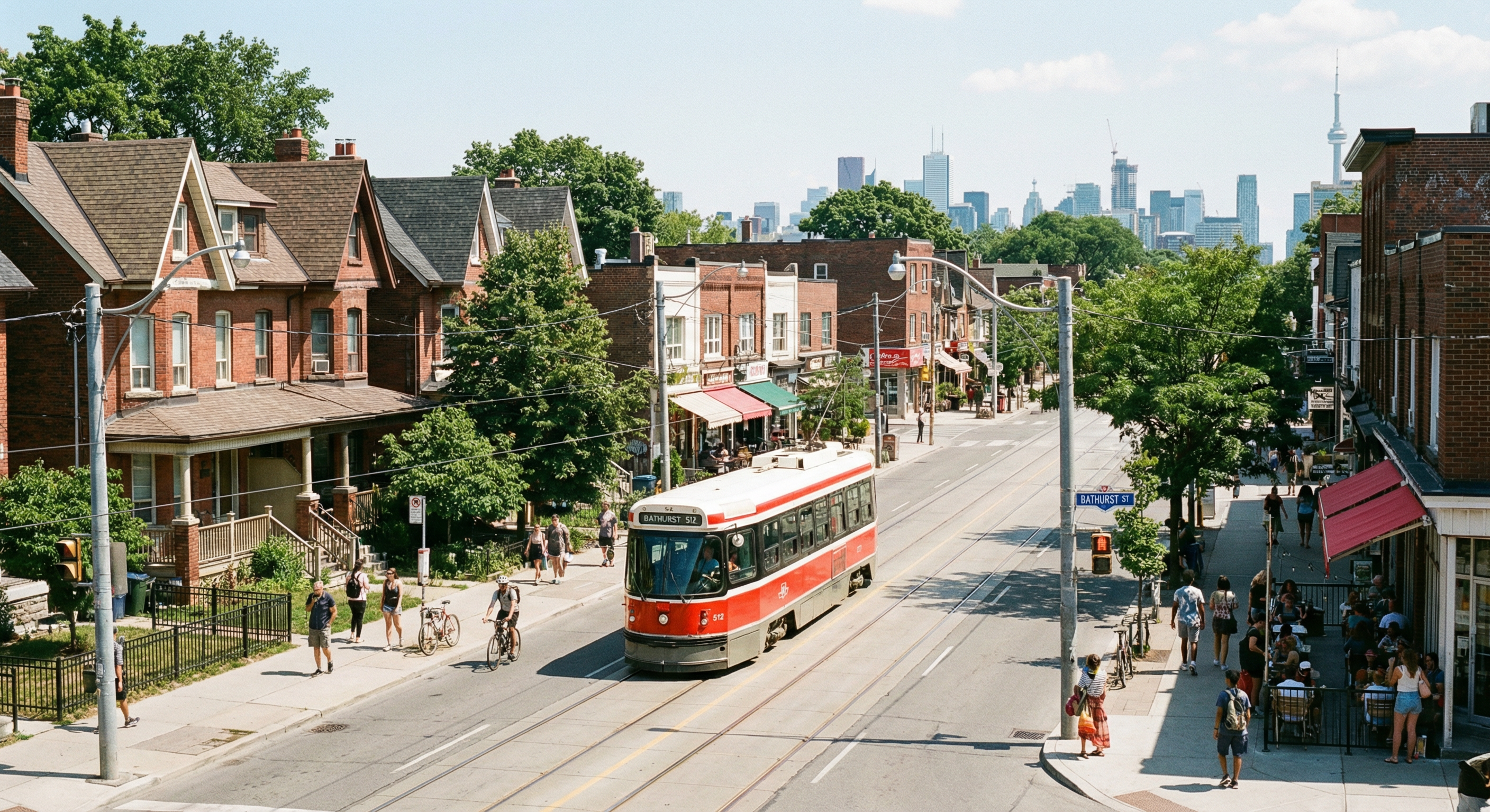 Luggage Storage near Bathurst & St. Clair — luggage storage location