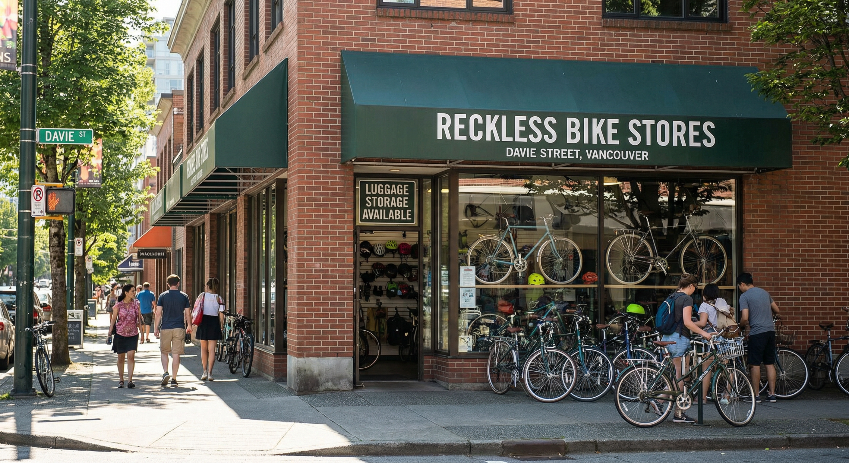 Luggage Storage near Granville Island & Yaletown — luggage storage location