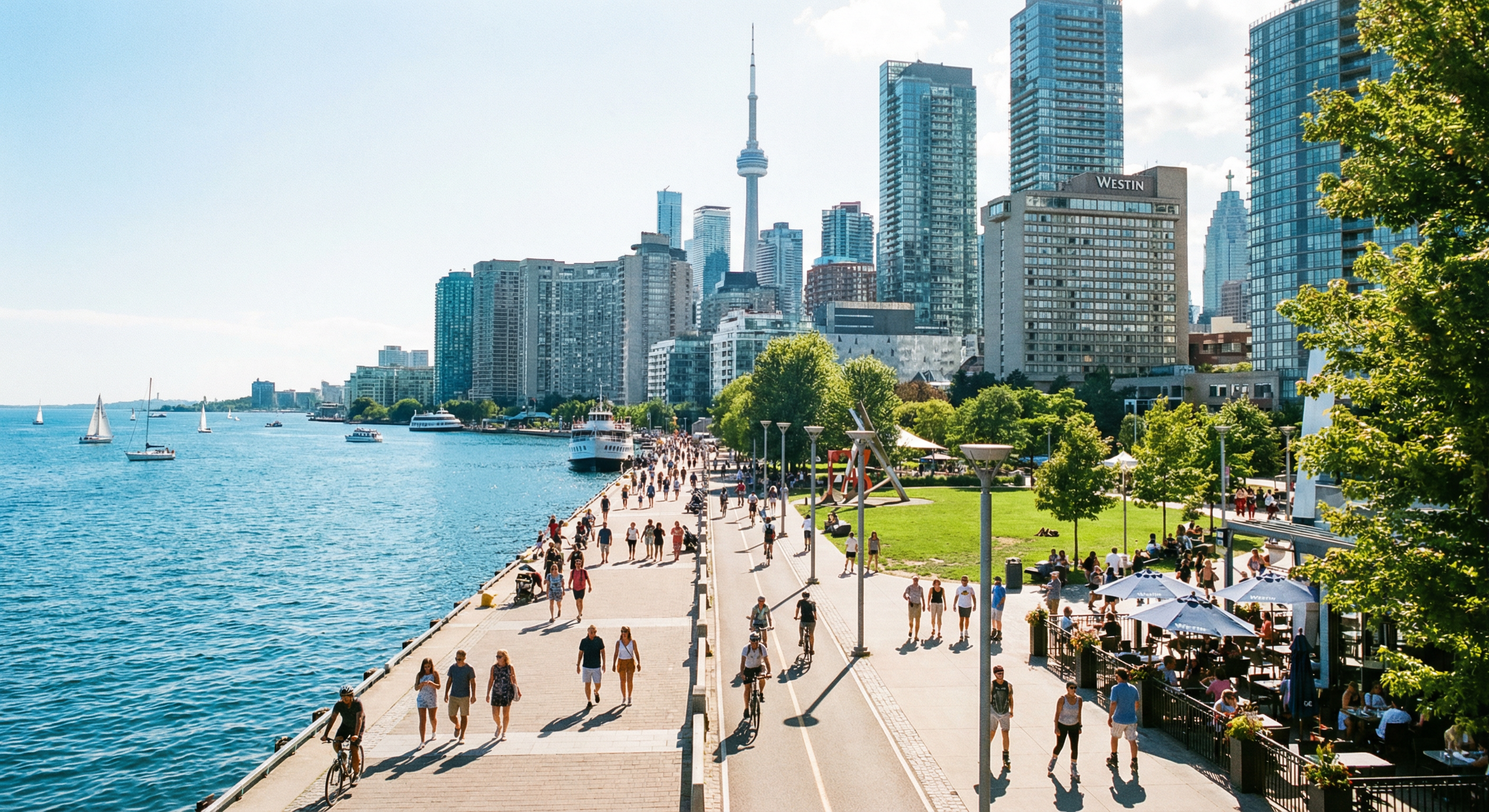 Luggage Storage @ Queens Quay & York St. — luggage storage location