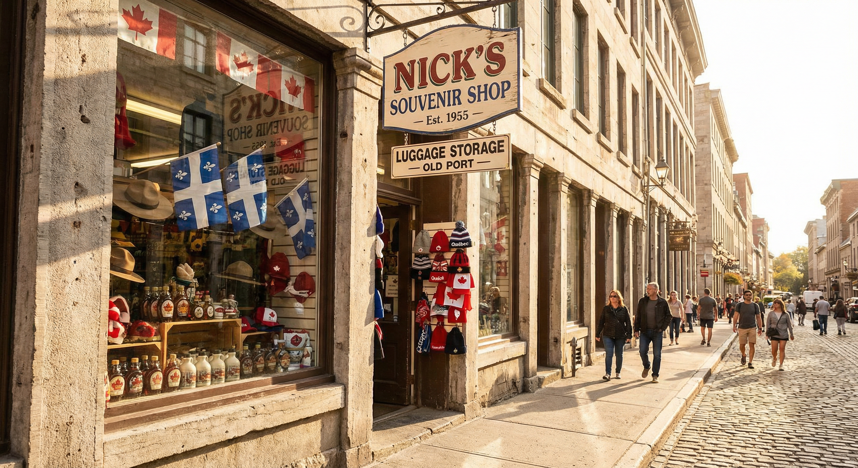 Old Montreal Luggage Storage  — luggage storage location