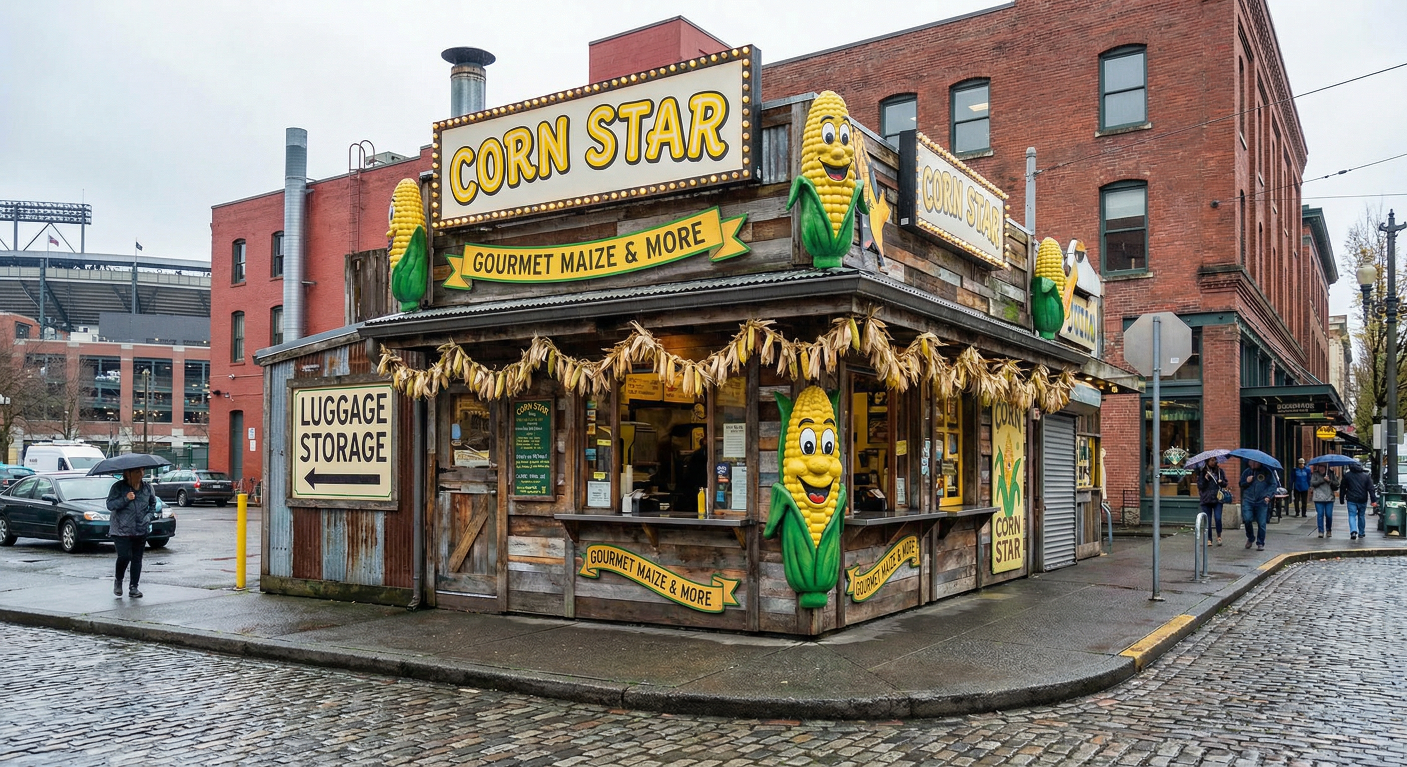 Safeco & Century Link Field Luggage Storage — luggage storage location