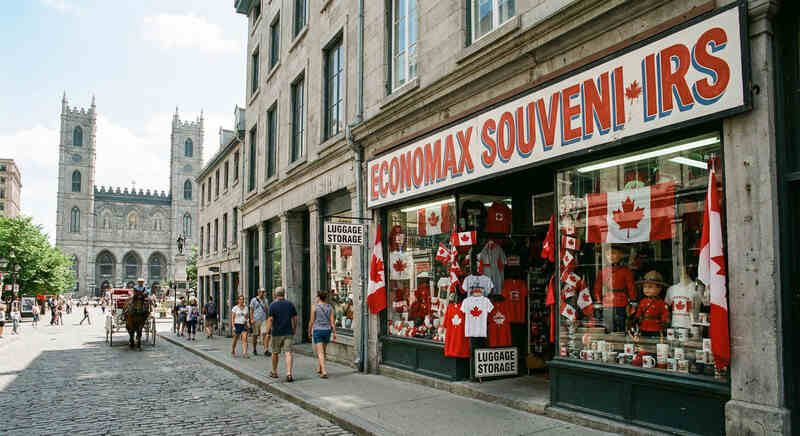 Storage near Notre-Dame St. & St Laurent Blvd — luggage storage location