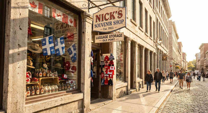 Luggage Storage near Old Montreal & Bonsecours Market — luggage storage location