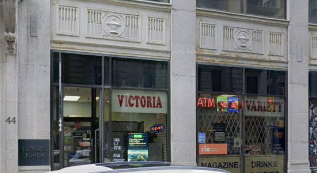 Luggage Storage at Yonge & Queen — luggage storage location