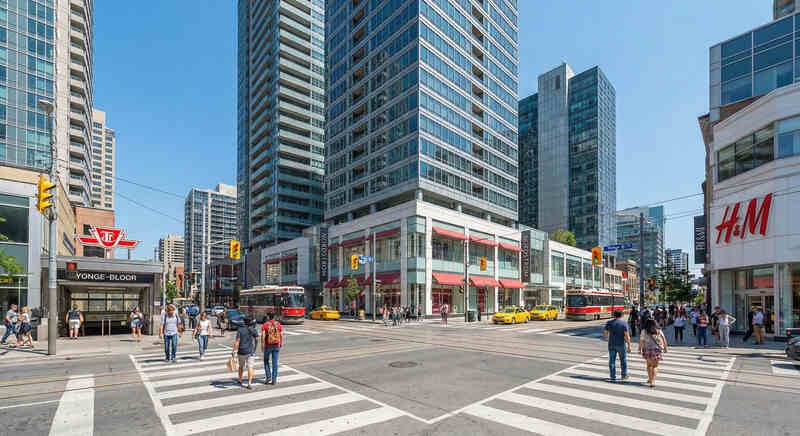 Luggage Storage near Yonge and Bloor — luggage storage location