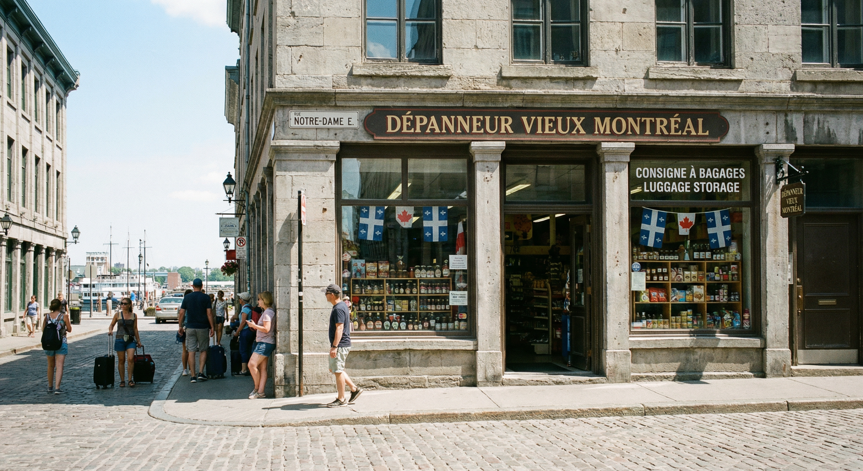 Notre-Dame and Palais des Congrès Luggage Storage — luggage storage location