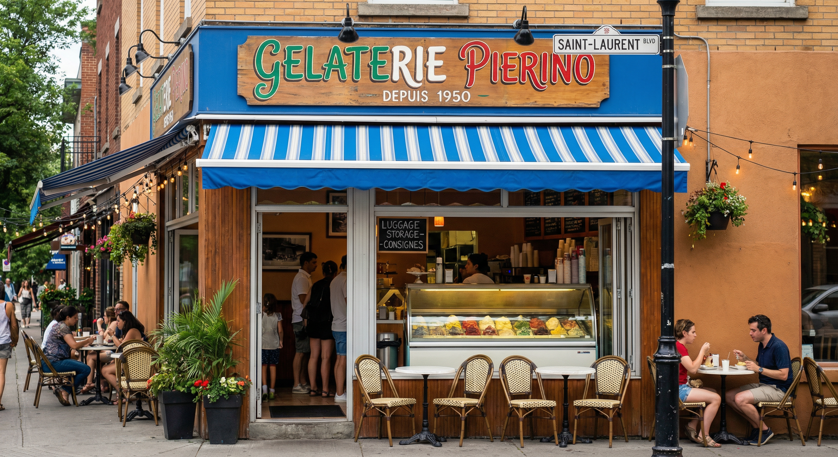 Luggage Storage on St Laurent Blvd — luggage storage location