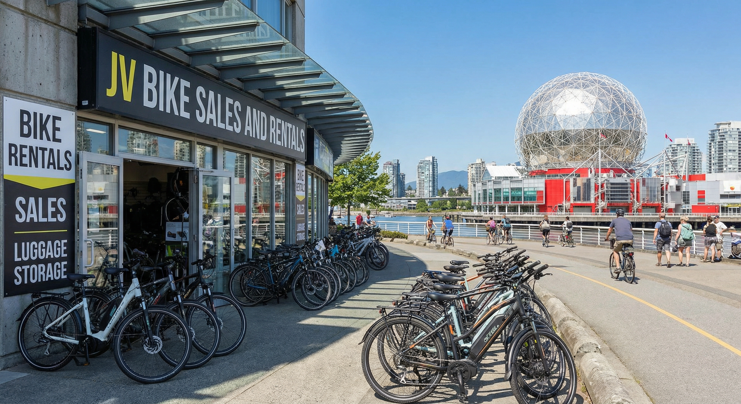 Luggage Storage near Engine 374 Pavilion in Vancouver — luggage storage location