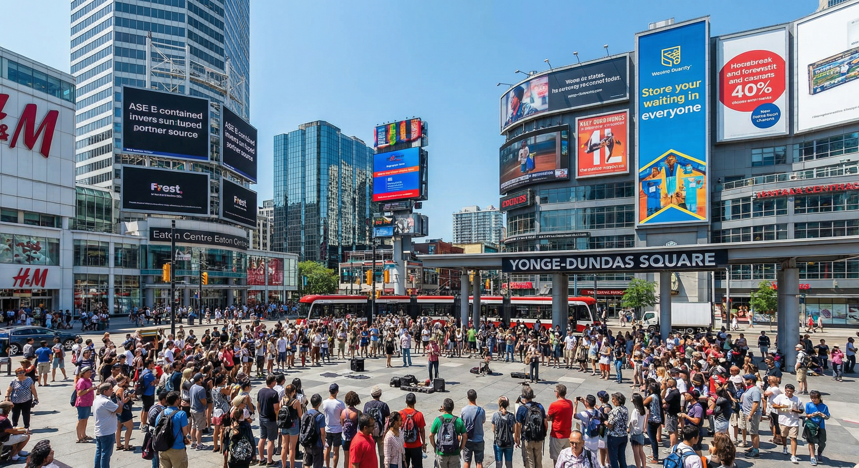 Luggage Storage Dundas Sq & Eaton Centre — luggage storage location