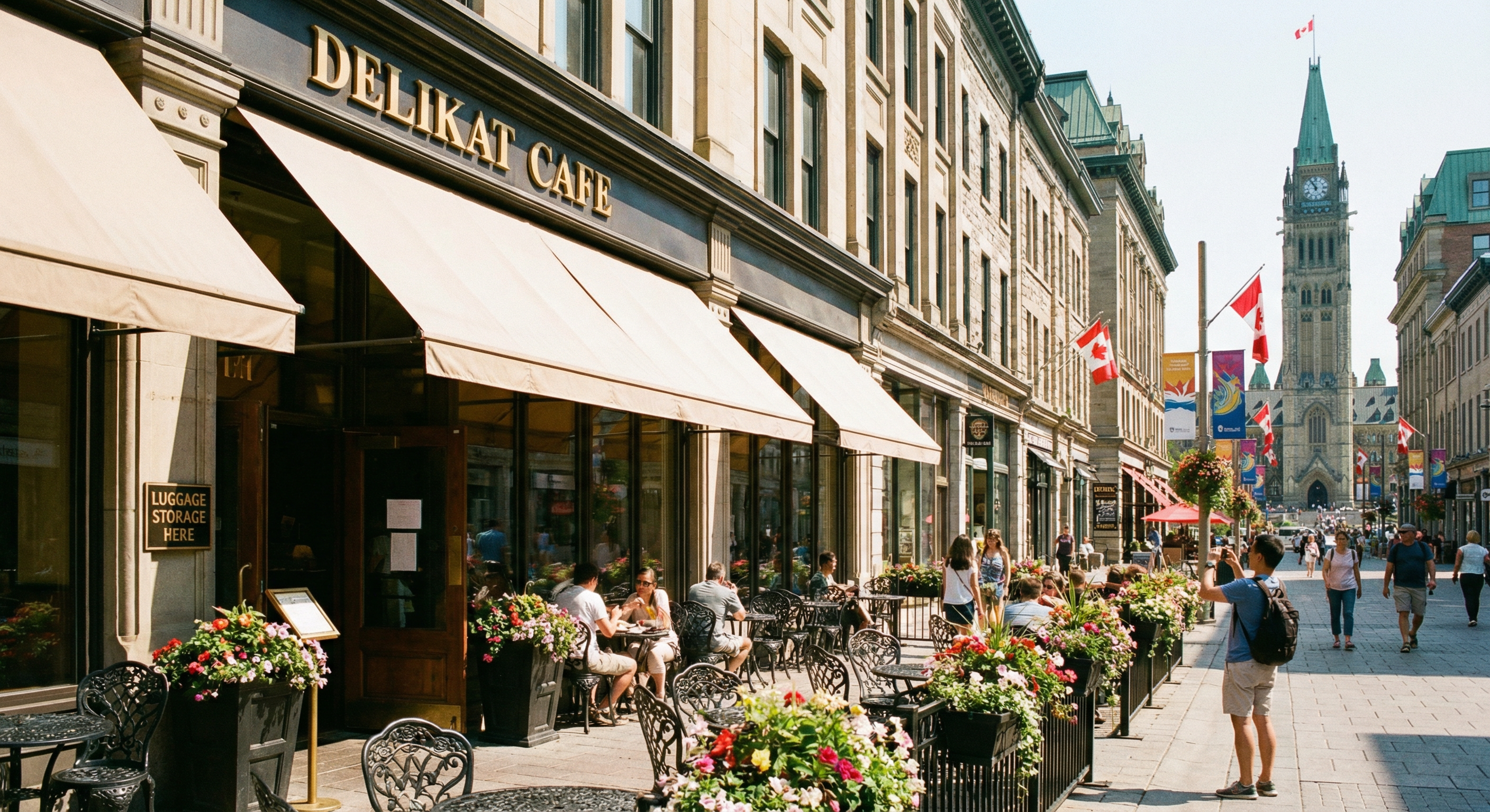 Luggage Storage near Parliament Hill — luggage storage location