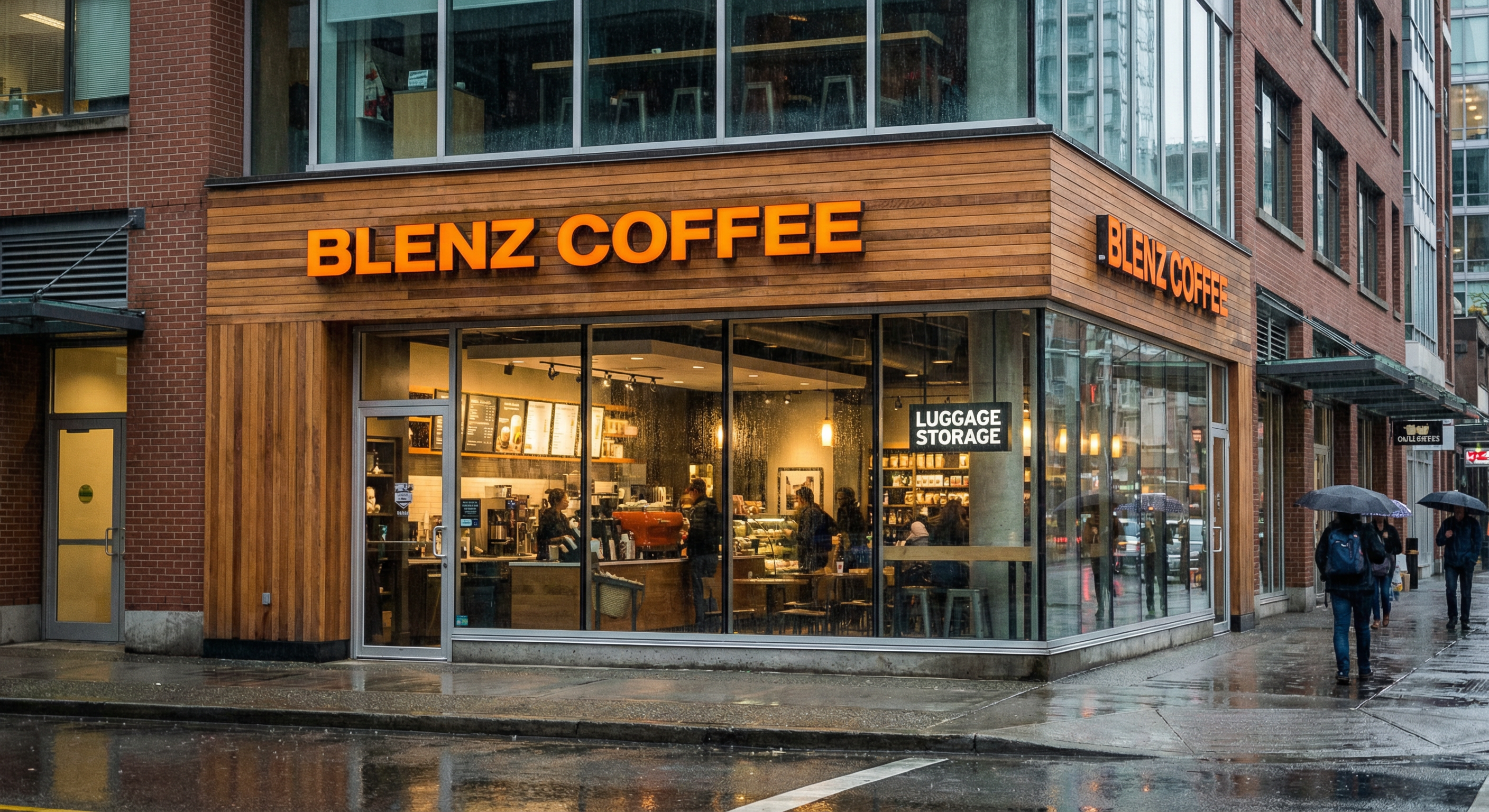 Luggage Storage in DT Vancouver at Seymor & Robson — luggage storage location