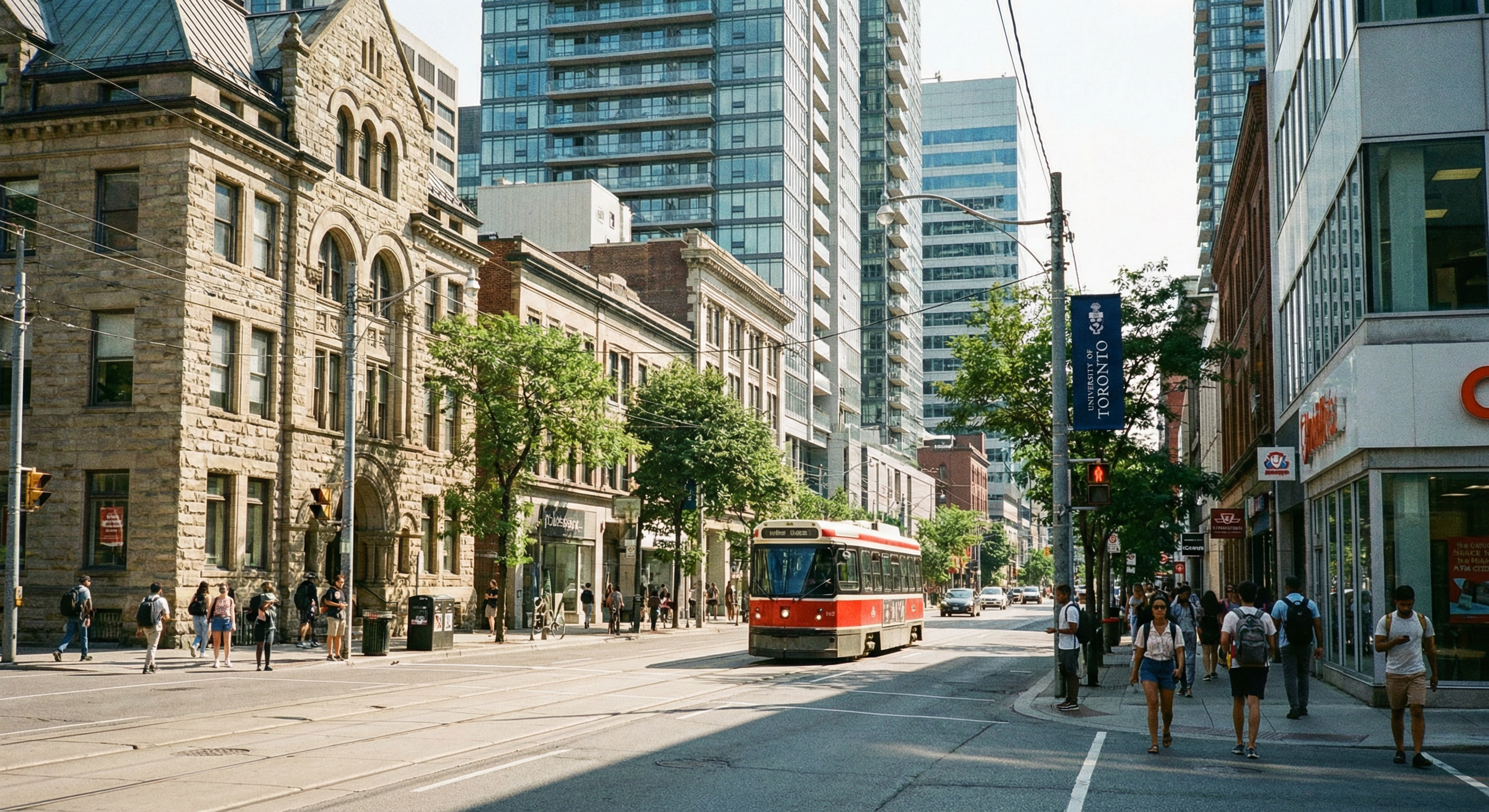 Luggage Storage at College & Yonge — luggage storage location